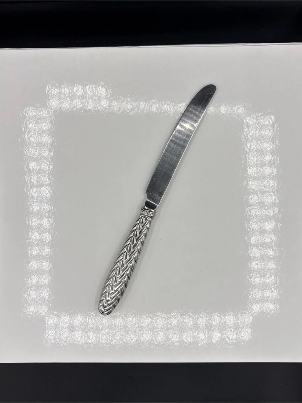 Ralph Lauren Equestrian Braid Stainless Knife